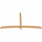 Ekena Millwork Bellingham Timber Gable Bracket, Western Red Cedar, 96"W x 52"H x 3 1/2"D x 3 1/2"F, 13/12 Pitch GBW096X52X0404BEL00SWR - alternate 4